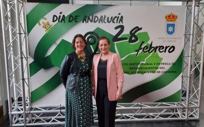 Reconocimiento a Isa Macarro en el Día de Andalucía (Carmona)