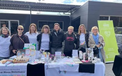 Fiesta homenaje día de la mujer en Barcelona