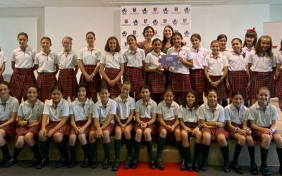 Agradecimiento al Colegio Sansueña de Zaragoza