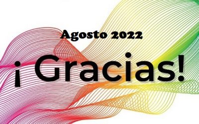 Agradecimientos agosto 2022