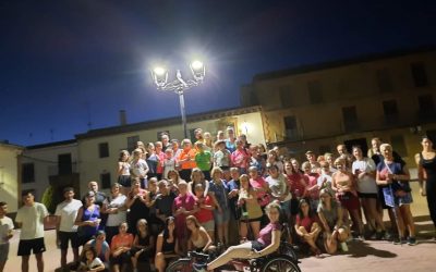 Ruta senderista nocturna en Villamanrique 2022