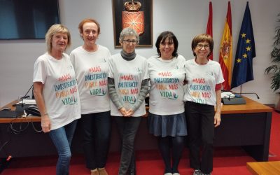 Presentación de la Asociación y sus peticiones en el Parlamento de Navarra