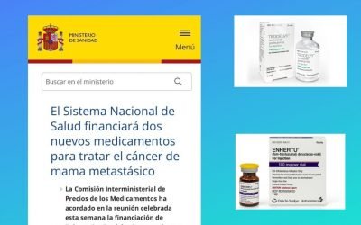 Aprobada la financiación de Enhertu®️ y Trodelvy®️