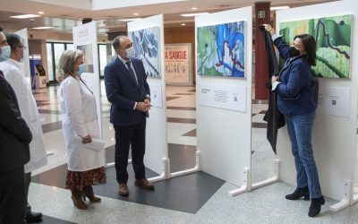Presentación de la exposición Cuadros con Esperanza en Santiago de Compostela
