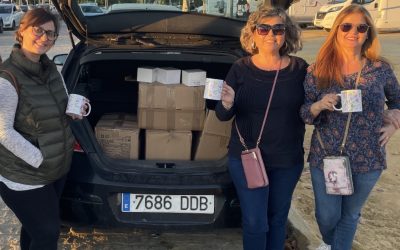 Tazas solidarias en Andalucía