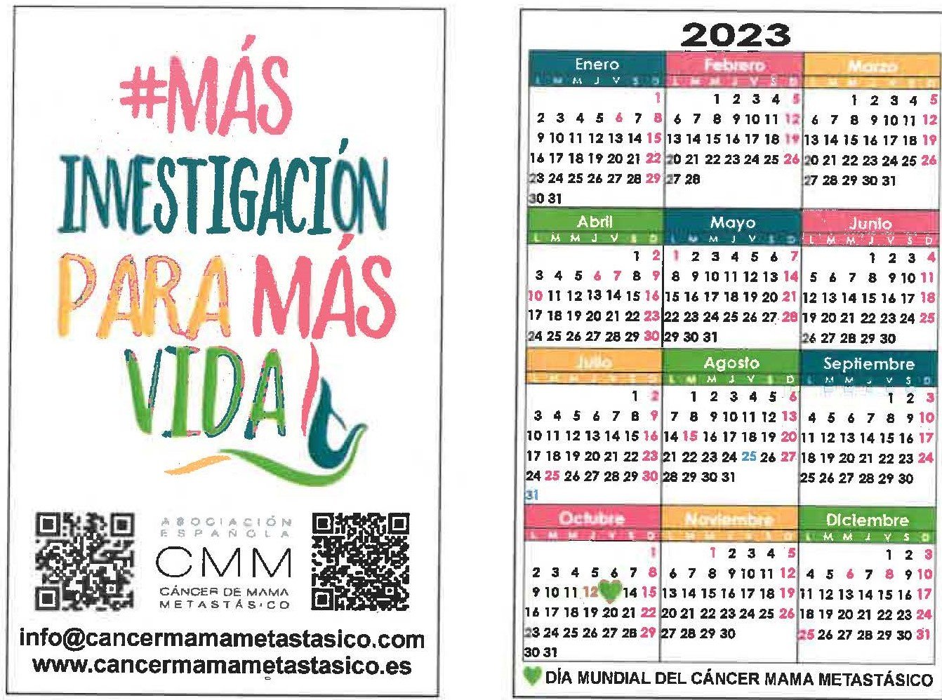 Calendarios solidarios