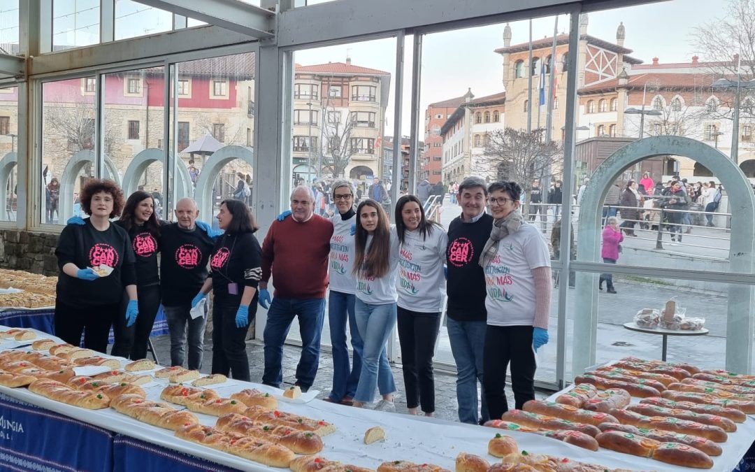 Roscón solidario en Mungia (Bizkaia)