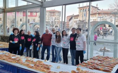 Roscón solidario en Mungia (Bizkaia)