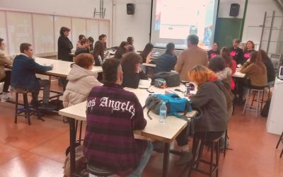 Charla con alumnos de facultad de Bellas Artes (UPV-EHU)
