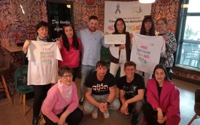 Entrega donativo Fiestón de Contrueces (Gijón)
