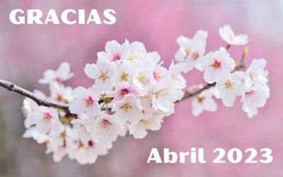 Agradecimientos (Abril 2023)