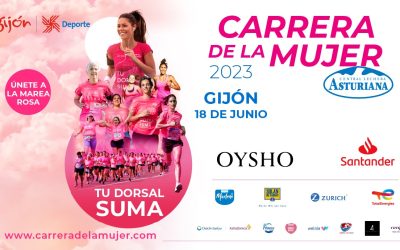Presentación de la Carrera de la Mujer en Gijón. Inscripciones 100% solidarias con la AECMM