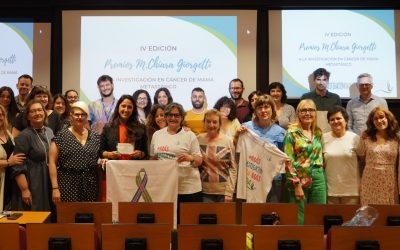 Entrega Premio M. Chiara Giorgetti al proyecto ganador, Dra. Laura Soucek.