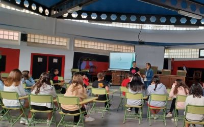 Charla AECMM en el I.E.S. Asturica Augusta de Astorga (León)