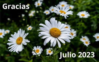 Agradecimientos (Julio 2023)