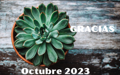 Agradecimientos (Octubre 2023)