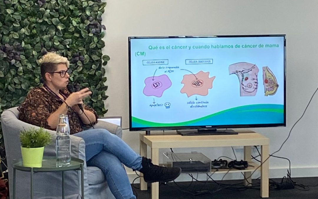 Charla informativa sobre la AECMM en el Telus Internacional (Barcelona)