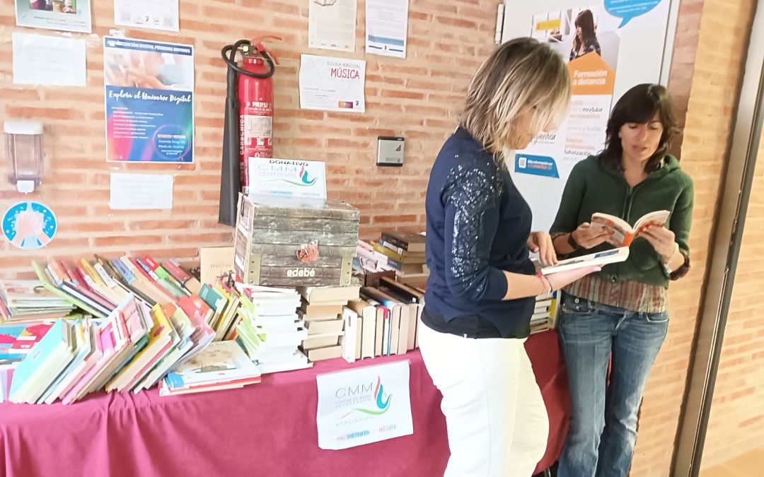  Mercadillo Solidario en la Biblioteca de María de Huerva (Zaragoza)