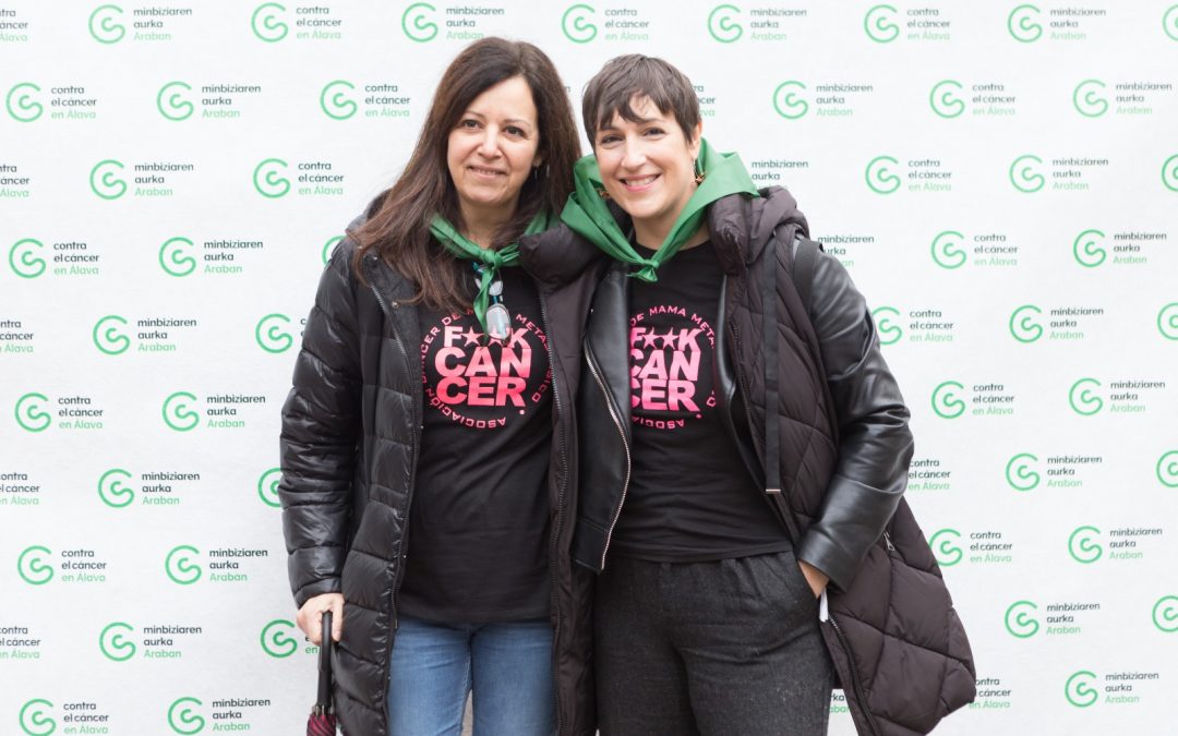 AECMM participa en la conmemoración del Día Mundial del Cáncer en Vitoria (Álava)