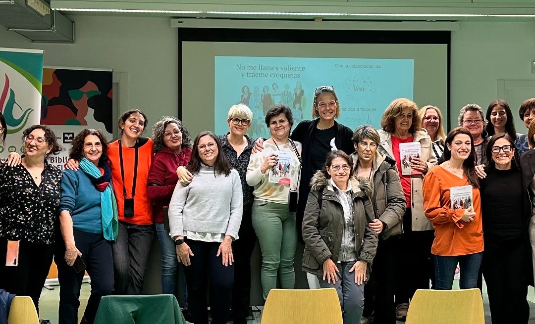 Presentación del libro solidario “No me llames valiente y traéme croquetas” en Barcelona