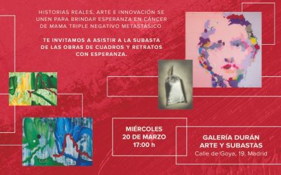 RETRATOS CON ESPERANZA | Subasta de las obras en la Sala Durán, Arte y Subastas
