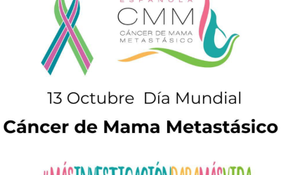 Día Mundial Cáncer de Mama Metastásico. 13 de octubre