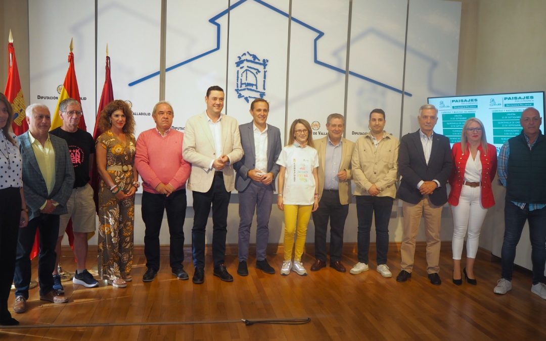 Presentación de la VI Marcha Solidaria de Fuensaldaña. Valladolid