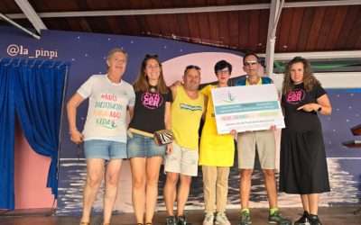 Txosna Pinpilinpauxa solidaria en Bilbao 2023. Vizcaya