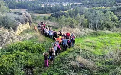 Caminata Solidaria en Torre del Compte (Teruel)