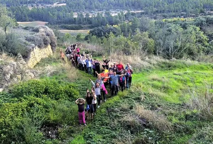 Caminata Solidaria en Torre del Compte (Teruel)
