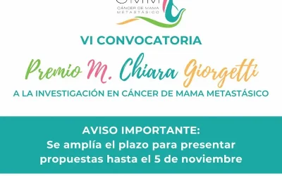 AVISO IMPORTANTE: Se amplía el plazo para presentar propuestas hasta el próximo 5 de noviembre