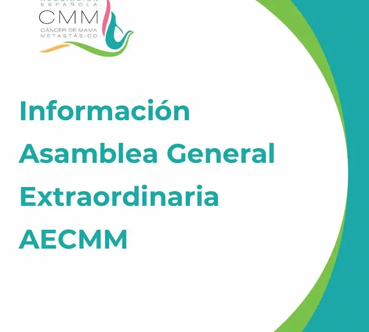 Información Asamblea General Extraordinaria AECMM