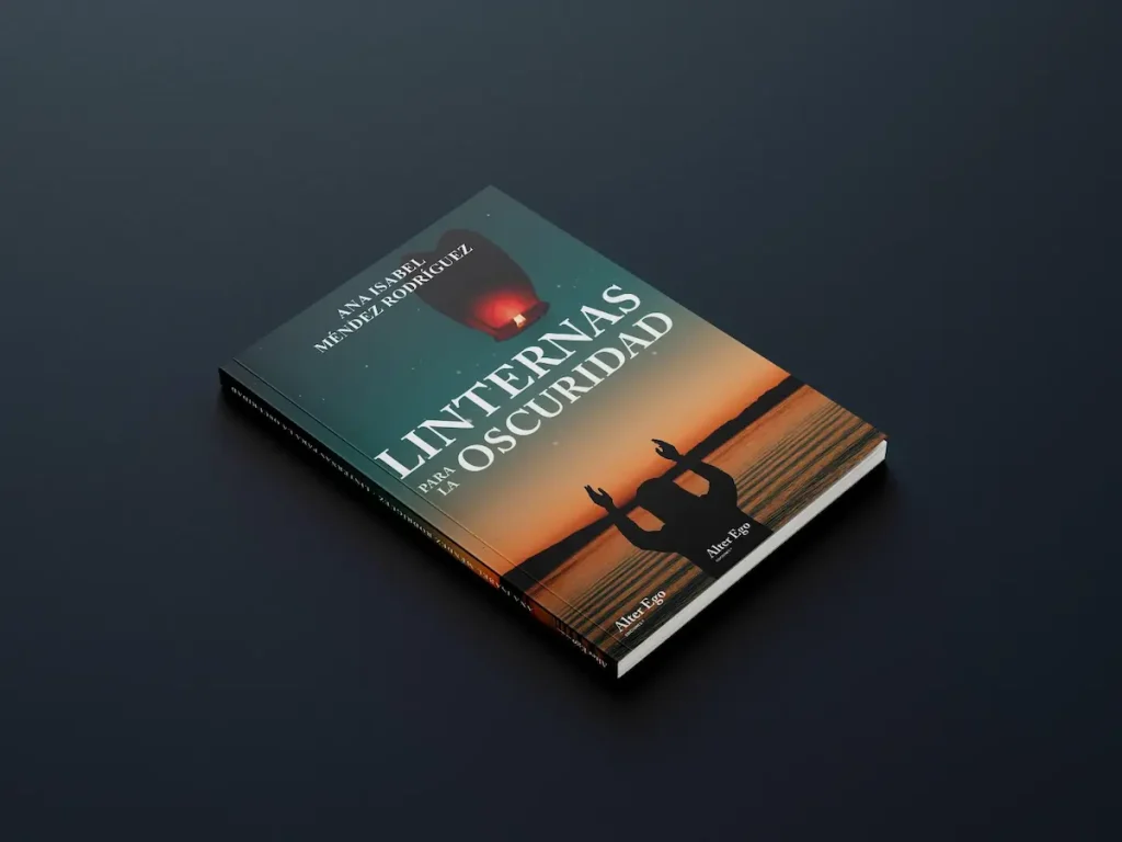 Fotografía del libro "Linternas para la oscuridad" de Ana Méndez