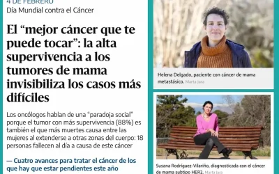 Helena y Susana entrevistadas por eldiario.es en el Día Mundial del Cáncer