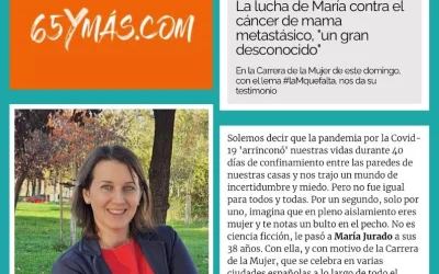 María Jurado entrevistada en 65ymas.com