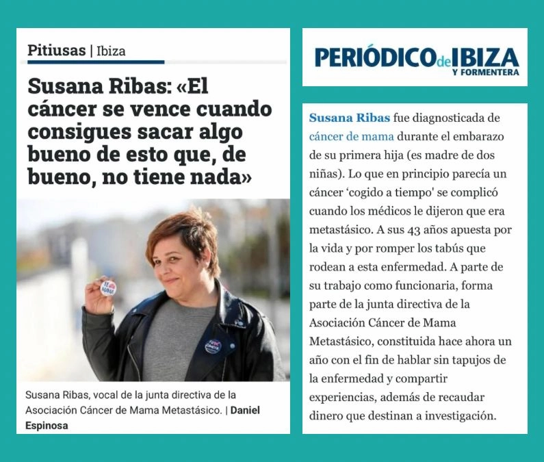Portada Susana Ribas (La voz de las socias)