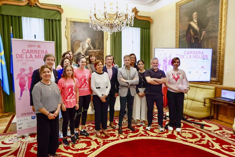 Presentación Carrera de la Mujer Gijón 2025