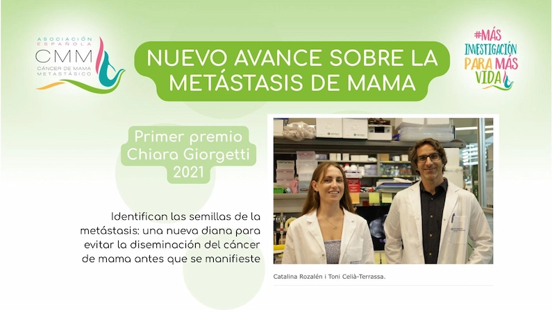 Portada del artículo 'Nuevo Avance sobre la Metástasis de Mama'