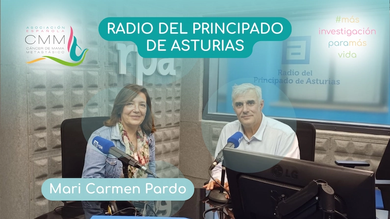 Portada del artículo de La voz de las socias "Mari Carmen Pardo en Radio del Principado de Asturias"