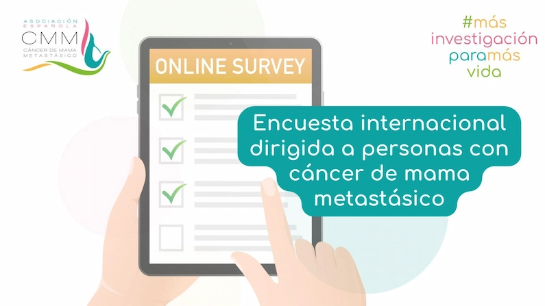 Encuesta internacional dirigida a personas con cáncer de mama metastásico