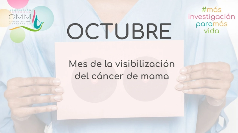Octubre, mes de la visibilización del cáncer de mama