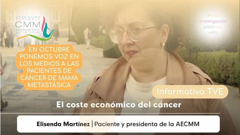 Portada para el artículo "En octubre ponemos voz en los medios a las pacientes de cáncer de mama metastásico"