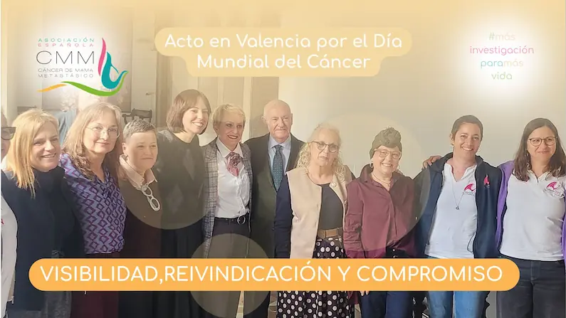 Portada para el artículo "Acto en Valencia por el Día Mundial del Cáncer"