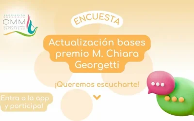 Encuesta actualización bases Premio Chiara Giorgetti