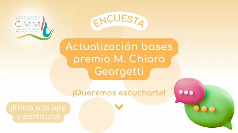 Portada para el artículo "Encuesta actualización bases Premio Chiara Giorgetti"