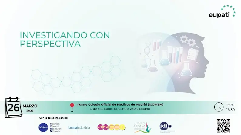 Portada para el evento "Investigando clínica con perspectiva género"