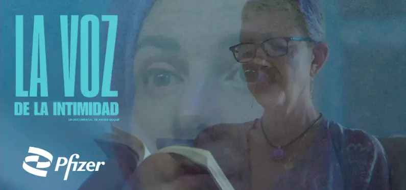 Cartel para el evento "Presentación del documental 'La voz de la intimidad'"