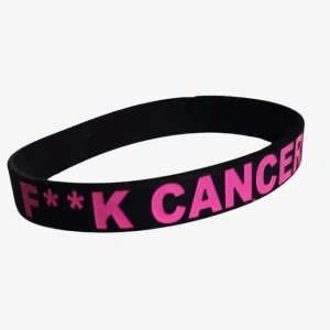 Pulsera silicona F**K CANCER