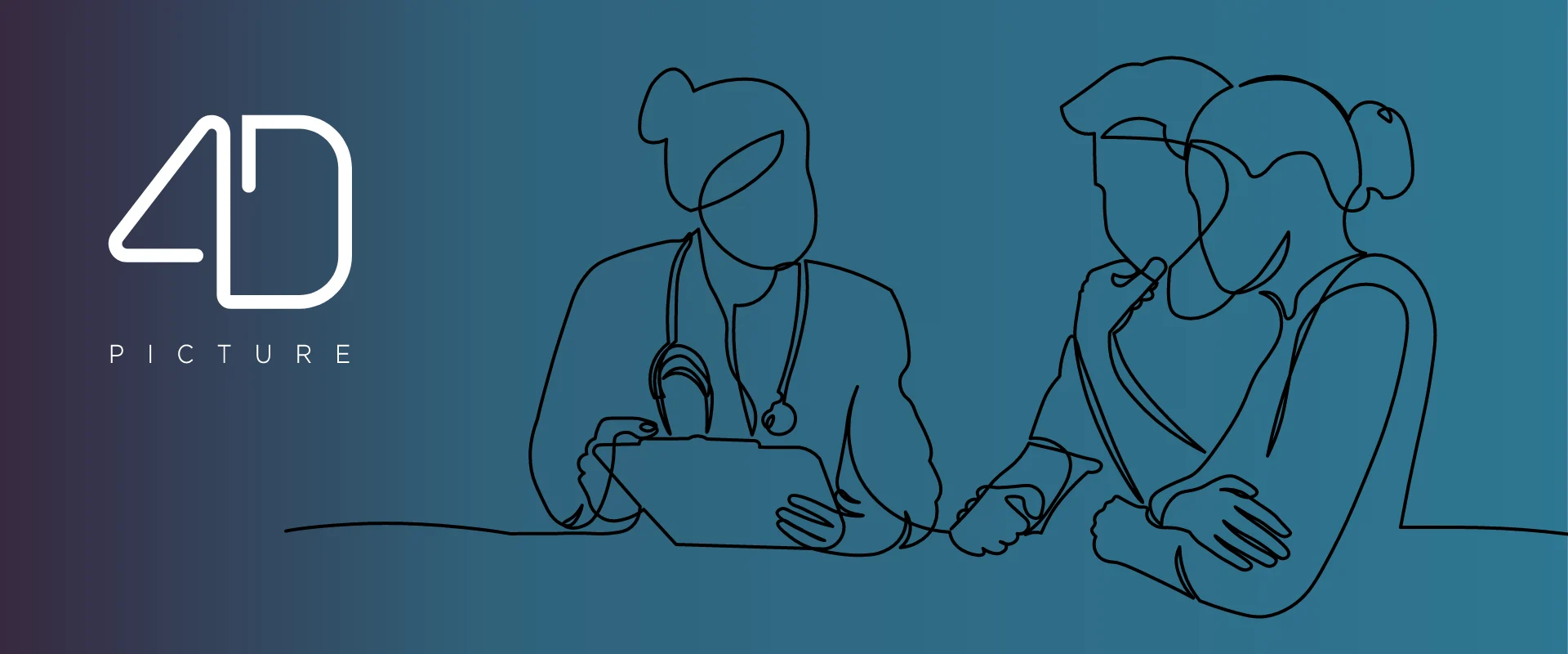 Cartel para el evento "I Jornada de Oncología Participativa 4D PICTURE"