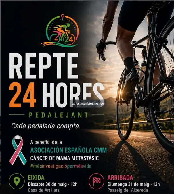 Cartel para el evento "24 Horas CMM Foios"